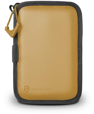 WANDRD Memory Card Case - Durable SD, Micro SD Card Holder for Creators | Camera Accessories & Electronics Organizer for Travel (Dallol Yellow)