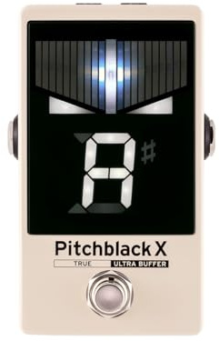 Korg Pitchblack X Series - PB-X Chromatic Pedal Tuner - Cream