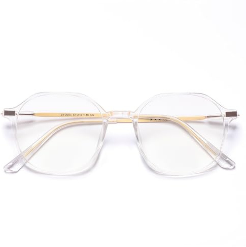 EYEGLSMST Stilvoll Oval Lesebrille 2,0 für Damen Herren, Großer Runde Blaulichtfilter Computerleser, Ultraleicht Modische Leser Brille Gegen Augenermüdung