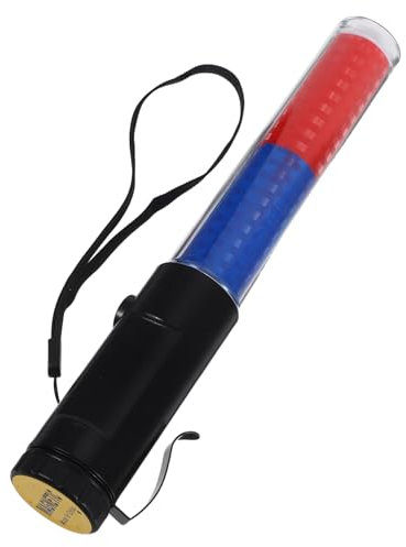Artibetter Lichtstab Mit Magnethaken Led-sicherheitslicht Für Verkehrskontrolle Air-marshaling-signalstab Leuchtender Stab Ohne Batterie Einsetzbar Für Notfälle Und Veranstaltungen
