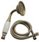 Handbrause der retro mit 1,5 m Duschschlauch Metall Handbrause (Antik Kupfer)