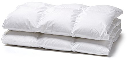 White Cloudz Daunendecke „Graz“ – 90% europäische Daunen | 140 × 220 cm – Sommer | Atmungsaktiv & hypoallergen | Nomite | Downpass