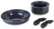 Russell Hobbs RH03321EU7 Smart Clip Lot De 8 Ensemble De Casseroles Et Poêles - Empilables, Céramique Antiadhésives, 2 Poignées Détachables, Coffre-fort pour table de cuisson à induction et four