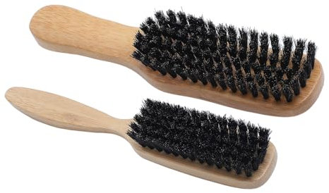 Cepillo para Barba, Ergonómico, Bigote, Alisado, Cuidado del Cabello para Hombres