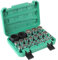 CPROSP 21 Pcs Jeu de Douiles 12 Pans 1/2 8-36mm, clé à Douille 12 Pans 1/2 Jusqua 36mm Acier CR-V, Avec un étui Solide et Facile à Ranger