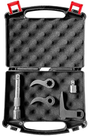 Murman Brecheisen Adapterkopf Werkzeuge, Brecheisen Adapter 1/2 Zoll, Hebeleisen Schlüssel Adapter Kopf, Brecheisen Adapter Kopf Werkzeug Für Enge Stellen, Ratschen Stemmeisen Adapterkopf Adaptersatz