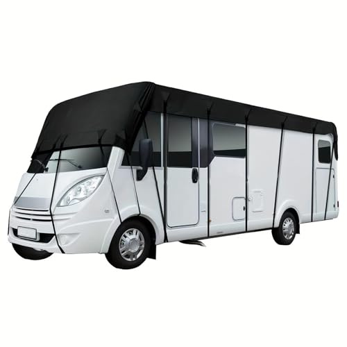 VNHGNHG Cubierta de Techo para Caravana, Cubierta Impermeable para Techo de Caravana RV Lona Protectora para Techo de Autocaravana (6,5 m x 3 m)