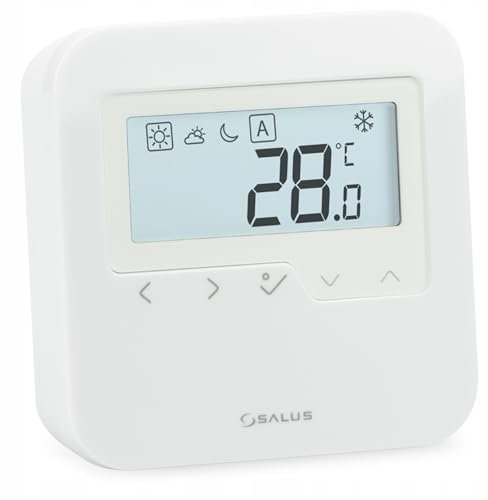 SALUS 117300 Steuerungen und Temperaturregler, Weiß
