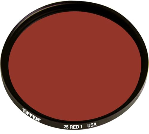 Tiffen 77R25 - Filtro 25, 77 mm, colore: Rosso