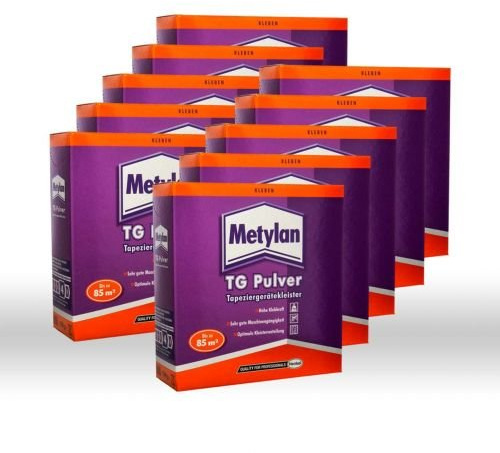 10 x Metylan TG Pulver MTGI5 500g Tapeziergerätekleister
