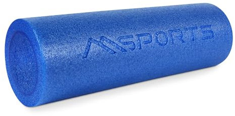 Yoga Rolle Premium | Pilates Rolle - 45 x 15 cm oder 90 x 15 cm - Faszienrolle (Blau, 45 x 15 cm)