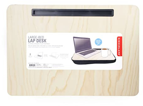 Kikkerland US039XL-W Extragroßer Tablethalter, Holz