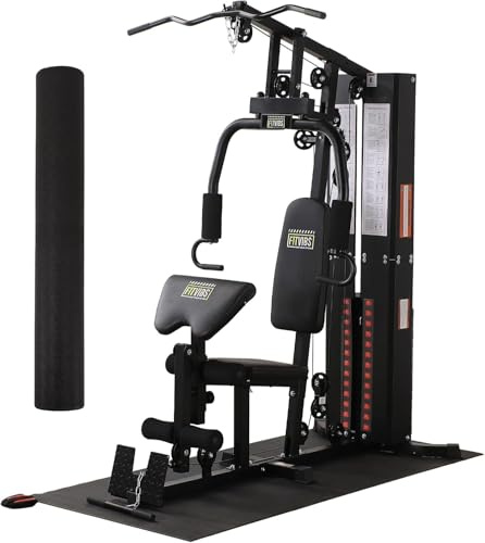 BalanceFrom Fitness 3' x 6.5' High Density Gym Equipment Mat, Floor Protection
