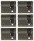 6 x demi-cylindre profilé 40 mm 30/10 gleichschliessend Garage Château