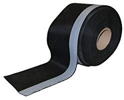 EPDM Folie/Band 0,75mm Dichtband Abdichtung mit Butylklebestreifen B 250mm x L 25m