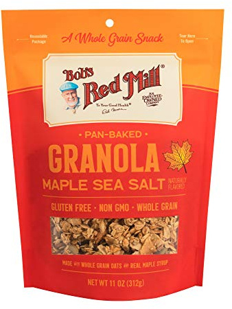 Bob's Red Mill, Pan-Baked Granola, Maple Sea Salt, 312g