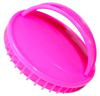 Denman (Pink) Scalp Massager and Detangling Hair Brush for Thick or Thin Hair, Curly or Straight Hair - use in the Shower or Bath - Head and Beard Scrubber - For Women and Men, D6