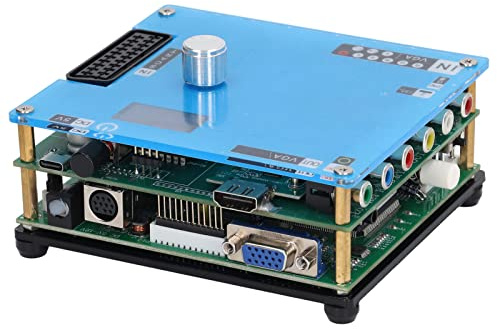 Hilitand VGA GBSC Converter, LCD VGA High Definition Multimedia Interface 3 Output GBS Control Video Game Converter