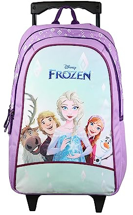 Bagtrotter Rucksack mit Rollen Die Schneekönigin/Frozen Violett