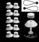 Sistema di fissaggio Dometic, sistema di fissaggio senza drilling per Awnings, accessori per camper, ventosa Kampa, Dometic, Camping Accessories Pack of 10 with 2 Rubber Ropes (bianco)