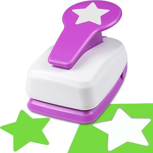 Star Hole Punch 5,1 cm Star Paper Puncher für Scrapbooking und Kartenmachen