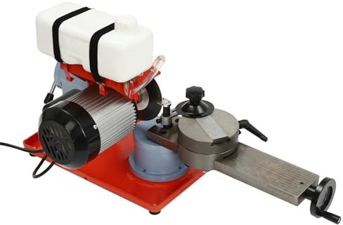 Aiguiseur de lame de scie 370 W 2850 tr/min - Haute précision - Réservoir d'eau translucide - Convient pour le ponçage de différents types de lames de scie
