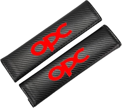 VIPOES 2 Pièces Voiture Protège Ceinture Sécurité Coussin pour OP-EL OPC Astra H G, Amovible Rembourrage Accessoires Intérieure