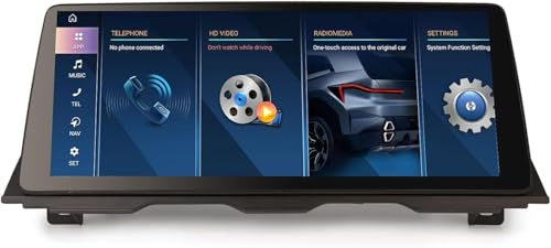 12,3 Qualcomm 8-Cœurs 8GO+128GO Android 14 Autoradio Bluetooth GPS Stéréo pour BMW 5 Series F10/F11 Système CIC Soutien iDrive Canbus IPS Écran Dab+ Wireless CarPlay Android Auto DSP WiFi 4G USB 2K