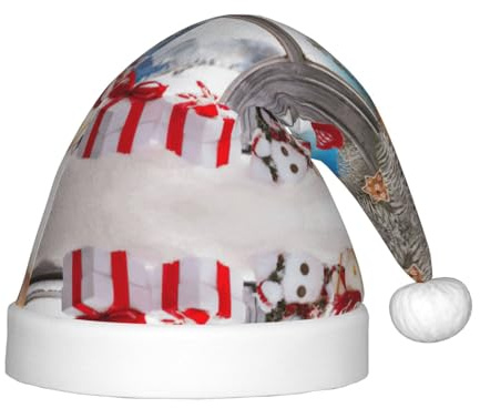 Pidgazdfgv Weihnachtlicher Schneemann 1 Weihnachtsparty-Hüte für Kinder, festlich, perfektes Weihnachts-Kostüm, Urlaub, Feiern, Neujahr