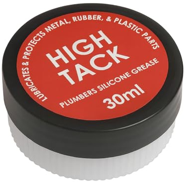Plumber’s High Tack Silicone Grease 30ml | Lubricates & Protects Metal, Rubber & Plastic | For Plumbing Seals & O-Rings