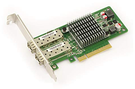 KALEA-INFORMATIQUE Scheda controller di rete 10 Gigabit Ethernet a 2 porte su slot PCIe x8 con interfaccia SFP+ e chipset 82599ES