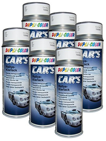 DUPLI_bundle 6X Dupli-Color Cars Rallye Klarlack matt 400 720352