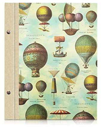 Geschäftsbuch Montgolfière Naturleinen, A4