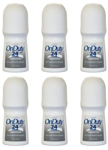 Roll On Deodorant On Duty 24hr Unscented - 6 pack