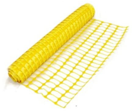 Yuzet 1m x 50m Yellow Barrier mesh Garden Fence Heavy Duty High Density Plastic Fencing
