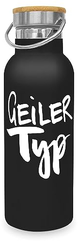 ppd Paperproducts Design Steel bottle Trinkflasche 500ml (Geiler Typ)
