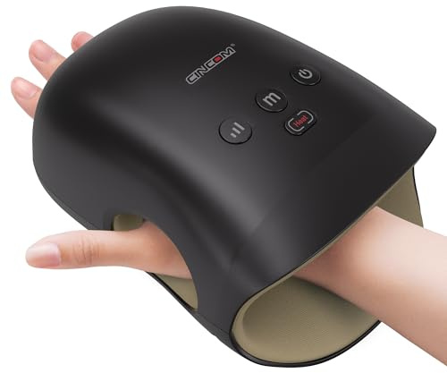 CINCOM Hand Massager - Cordless Hand Massager with Heat and Compression for Arthritis and Carpal Tunnel