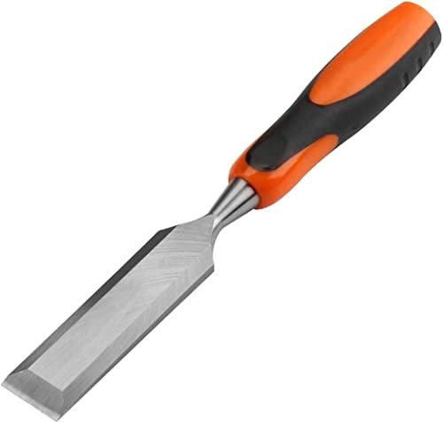 OITTo Wood Chisel ​- Heavy Duty Tools Set Includes - Sharp Carving Bevel Edge - Steel Butt for Hammer,Chisel Width - 32mm