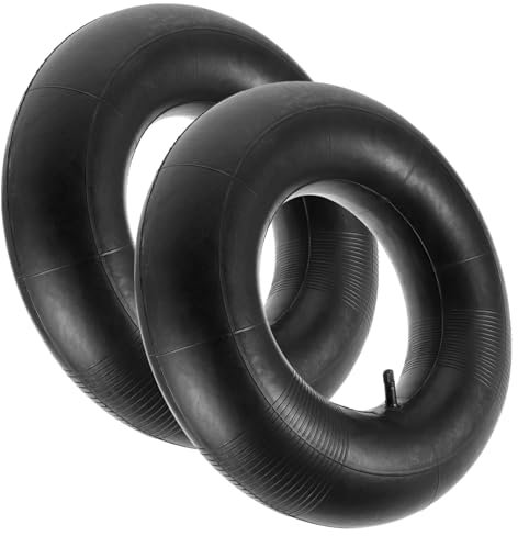 2 Camere D'aria Per Tosaerba Camionette Trattore 16 X 6.50-8 Realizzate in Gomma Per Riparazioni Carichi Pesanti Uso Versatile