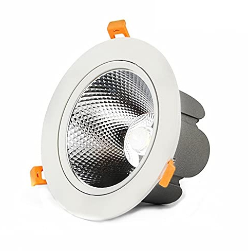 GHBSDNEPP Faretto Da Incasso 3W 5W 300Lm Led Downlight Del Soffitto Incassati Angolo Regolabile Spotlight Alluminio Valutazione Valutazione Valutazione Valutazione Spotlight Di Accento Lampada a D/Wa