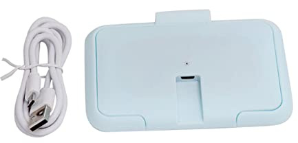 RORPOIR Calentador de Toallitas para Pañales y Bebés Portátil USB Constante Inteligente, Calentamiento Rápido y Compatible Todas Marcas, Adecuado para Uso en Casa y Coche