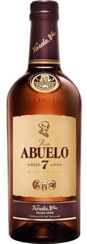 Ron Abuelo Añejo 40% Vol – Ron panameño con sabor suave y equilibrado, ideal para cócteles o para disfrutar solo con elegancia y tradición