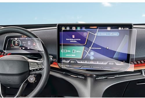 GAFAT [Lot de 2] Compatible avec Cupra Tavascan 2025 2026 15 Navigation + 5,3 Cockpit Film de Protection d'Écran en Verre,Tavascan VZ Touchscreen, Accessoires Tavascan, 9H Anti-Rayures
