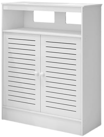 YZWZZXC Copritermosifoni, Copertura Termosifone, Mobiletto Decorativo, Design a Doppia Anta, con Apertura per Battiscopa, per Soggiorno, Camera da Letto, Corridoio(72x100x20cm/28x39x8in)
