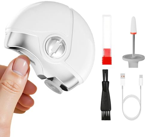 Dopsyesn Coupe-Ongles Électrique | Polisseur Automatique Électrique pour Ongles - Manucure Polisseur Portable pour Aînés Bébé,Pour Aidants Hommes Femmes Séniors Soins