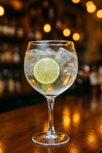 Copa de Cristal para Combinados 620ml – Set de 6 Unidades – Diseño Elegante y Resistente – Ideal para Gin Tonic, Combinados, Cócteles o Refrescos