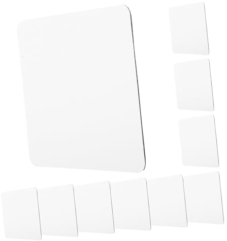 Ipetboom 25 Piezas Base para Tartas Cuadrada de Papel Blanco de Unidades Base Resistente para Pasteles Soporte Estable para Repostería y Fiestas