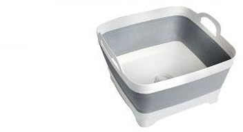 Bacinella Pieghevole Salvaspazio con Tappo 31 x 30 x 20 cm
