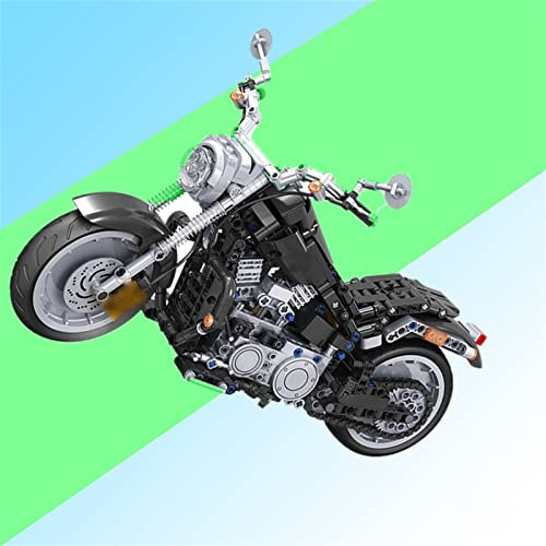1/6 Bilancia Nero Moto Mattoni Giocattoli FAI DA TE Blocchi Di Costruzione Modello Classico Kit Giocattolo Educativo Auto Per I Bambini Regalo Ornamento Per Harley