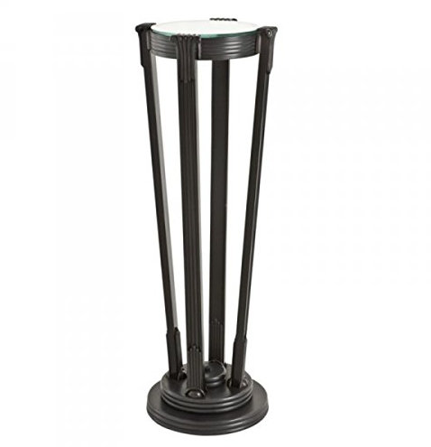 Casa Padrino Luxus Barock Beistelltisch/Säule Messing Vintage Bronze Finish 36 x H 105.5 cm - Tisch Möbel